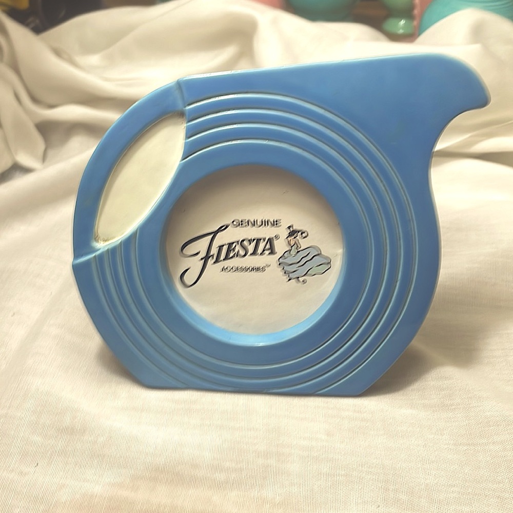 Fiestaware Weston picture frame turquoise